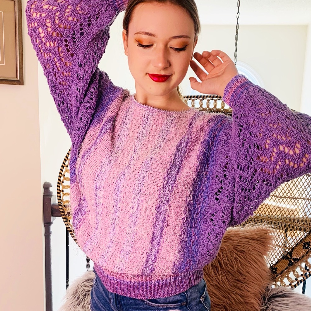 Vintage pastel sweater